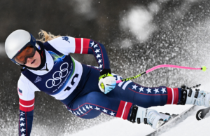 Lindsey Vonn conclui teste de downhill nas Olimpíadas, apesar do rompimento do ACL lindsey vonn principal getty