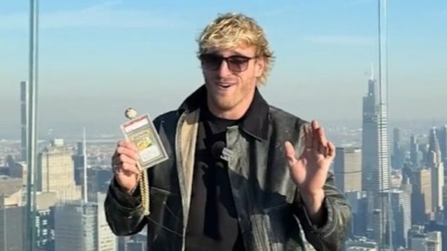 Logan Paul vende card de Pokémon ultra-raro por US$ 23,3 milhões
