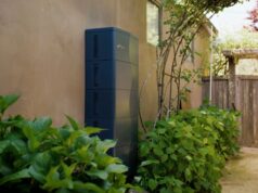 Lunar Energy levanta US$ 232 milhões para implantar baterias domésticas que sustentam a rede A stationary battery is attached to a home.