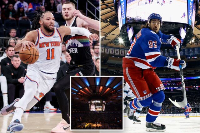 Madison Square Garden pondera separar New York Knicks e Rangers Madison Square Garden pondera separar New York Knicks e Rangers em duas empresas