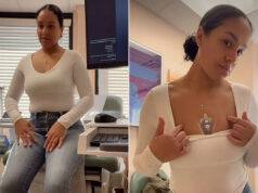 Mamãe se sentiu ‘exausta’ durante a terceira gravidez. Então, após o parto, ela recebeu notícias ‘assustadoras’ (exclusivo) Sabrina B.Crédito: astro.vision_design