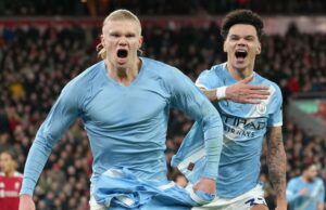 Manchester City vence Liverpool de 10 jogadores e reinicia corrida pelo título da Premier League Manchester City vence Liverpool de 10 jogadores e reinicia corrida pelo título da Premier League
