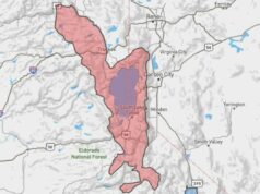 Mapa mostra onde nove esquiadores desapareceram após grande avalanche atingir a Califórnia Mapa mostra onde nove esquiadores desapareceram após grande avalanche atingir a Califórnia