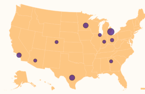 Mapa mostra onde os preços das casas caem mais rapidamente Mapa mostra onde os preços das casas caem mais rapidamente