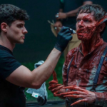 Lentes de contato refletivas em