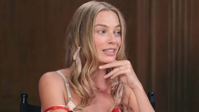 Margot Robbie comparece à Warner Bros. Pictures e à estreia mundial de MRC 