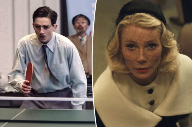 MARTY SUPREME, Timothee Chalamet, 2025. © A24 / Cortesia da coleção Everett