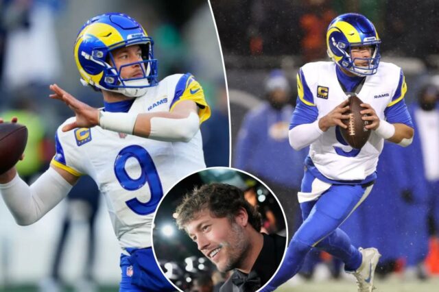 Matthew Stafford, do Rams, bate temporada recorde com o primeiro MVP
