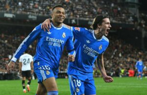 Mbappe marca na vitória do Real Madrid sobre o Valencia e se aproxima do líder da La Liga, Barcelona Mbappe marca na vitória do Real Madrid sobre o Valencia e se aproxima do líder da La Liga, Barcelona