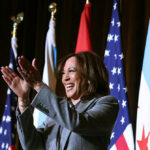Média de pesquisas de Kamala Harris lidera nas pesquisas presidenciais primárias democratas de 2028