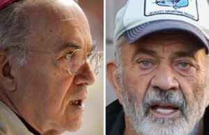 Mel Gibson consultando o arcebispo excomungado — que certa vez chamou o Papa Francisco de “servo de Satanás” — para a “ressurreição de Cristo” Mel Gibson consultando o arcebispo excomungado — que certa vez chamou o Papa Francisco de “servo de Satanás” — para a “ressurreição de Cristo”