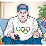 Desenho animado de Clay Jones