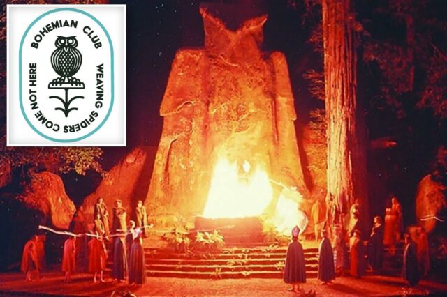 Membros supersecretos da sociedade Bohemian Grove supostamente vazaram como quem é quem da elite de celebridades revelou
