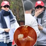 Mia Goth parece abatida nas primeiras fotos desde que Shia LaBeouf dividiu a notícia, a prisão do ator