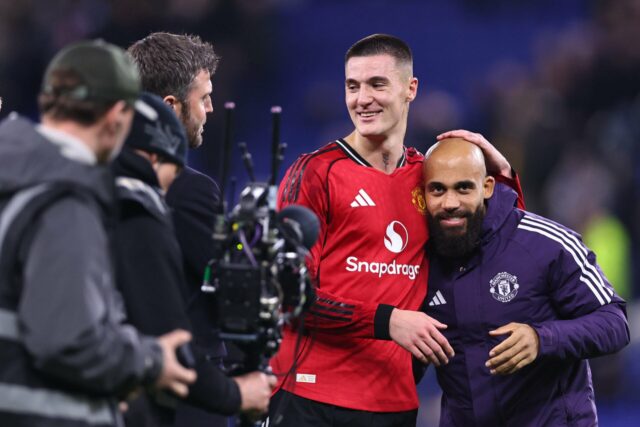 Michael Carrick agora elogia a ligação especial do Man Utd entre Sesko, Cunha e Mbeumo na vitória por 1 a 0 sobre o Everton
