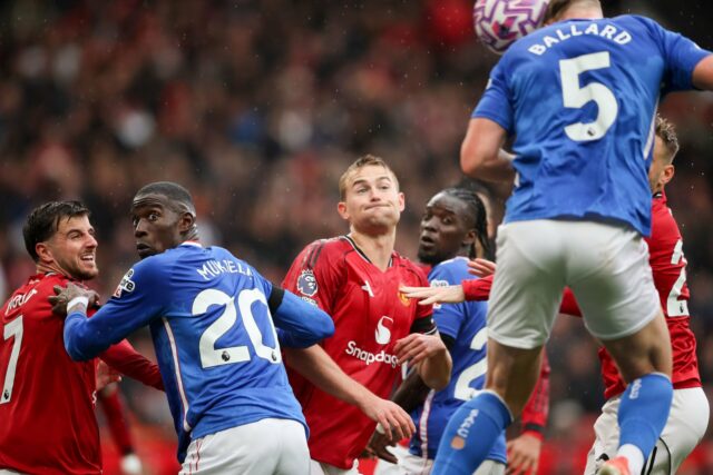 Michael Carrick compartilha atualizações sobre lesões de Mason Mount e Matthijs de Ligt antes da partida do Man Utd contra o Everton
