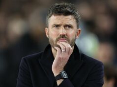 Michael Carrick está desenvolvendo uma resposta genial para o problema do bloco baixo do Man Utd, quase funcionou contra o West Ham West Ham United x Manchester United - Premier League