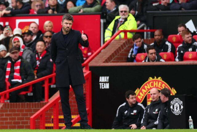 Michael Carrick e Ruben Amorim como dirigentes do Man Utd dividem imagem