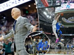 Mick Cronin fica combativo durante, após a última derrota da UCLA Mick Cronin fica combativo durante, após a última derrota da UCLA