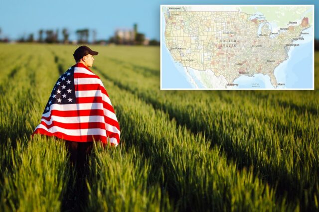 Milhões de hectares de terras agrícolas americanas de propriedade estrangeira permanecem ociosos em todo o país
