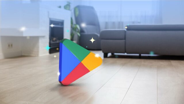 Uma mão organizando aplicativos na tela de um smartphone, cercada por vários ícones coloridos de aplicativos