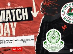 Mohun Bagan SG x Mohammedan SC Placar AO VIVO, MBSG 0-0 MSC, ISL 2025-26: Rodriguez tem chance de gol de cabeça, atualizações do Kolkata Derby Mohun Bagan SG x Mohammedan SC Placar AO VIVO, MBSG 0-0 MSC, ISL 2025-26: Rodriguez tem chance de gol de cabeça, atualizações do Kolkata Derby