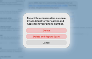 Mordida de segurança: por que a Apple ainda precisa de seus relatórios de spam denunciar lixo eletrônico e excluir imessage iphone mac macbook segurança mordida arin waichulis