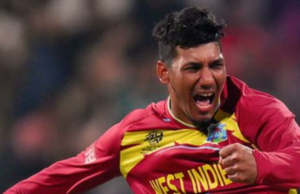 Motie retorna com três postigos; WI garante vitória por 30 corridas no Estádio Wankhede Motie retorna com três postigos; WI garante vitória por 30 corridas no Estádio Wankhede