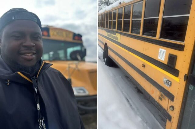 Motorista de ônibus de Detroit provoca reação por dar carona grátis a estudantes aleatórios durante o tempo frio: ‘Eu me senti mal’ 
