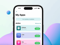 Mude-se, Apple: conheça as lojas de aplicativos alternativas disponíveis na UE e em outros lugares Captura de tela do AltStore no iPhone