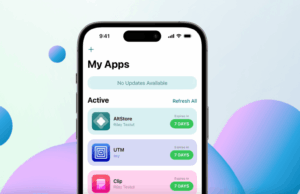 Mude-se, Apple: conheça as lojas de aplicativos alternativas disponíveis na UE e em outros lugares Captura de tela do AltStore no iPhone