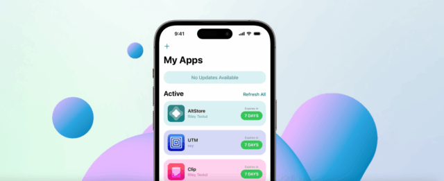 Mude-se, Apple: conheça as lojas de aplicativos alternativas disponíveis na Captura de tela do AltStore no iPhone