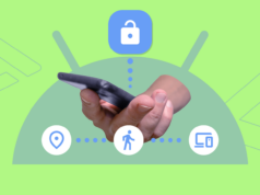 Mudei um hábito da tela de bloqueio no Android – e isso reformulou a forma como uso meu telefone Uma mão organizando aplicativos na tela de um smartphone, cercada por vários ícones coloridos de aplicativos