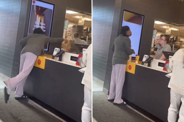 Mulher de Michigan enfrenta prisão após se declarar culpada de Casharra Brown, 49, estava em um McDonald's em Michigan, onde alegou que esperou mais de uma hora pela comida e pelo café em 4 de novembro de 2025.