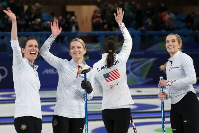 USA Women's Curling beats Team Canada
