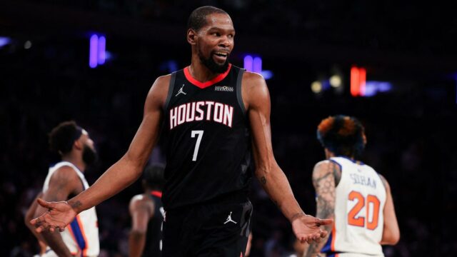 NBA: Kevin Durant brilha na vitória do Rockets, Wembanyama ajuda NBA: Kevin Durant brilha na vitória do Rockets, Wembanyama ajuda o Spurs a vencer o Pistons