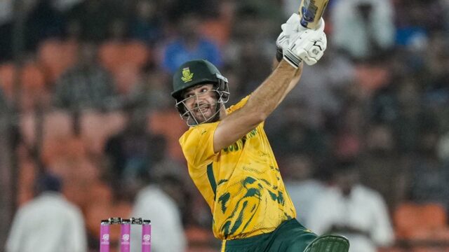 NZ vs SA: Aiden Markram atinge os 50 pontos mais rápidos para a África do Sul na Copa do Mundo T20
