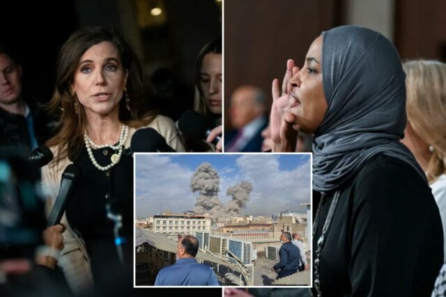 Nancy Mace critica Ilhan Omar pelo ataque ao Irã depois que o representante do 'Esquadrão' afirma que os EUA 'adoram atacar países muçulmanos durante o Ramadã' 
