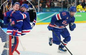 Não é nenhum segredo o que a busca de Dylan Larkin pelo ouro olímpico significa para a seleção masculina de hóquei dos EUA Não é nenhum segredo o que a busca de Dylan Larkin pelo ouro olímpico significa para a seleção masculina de hóquei dos EUA