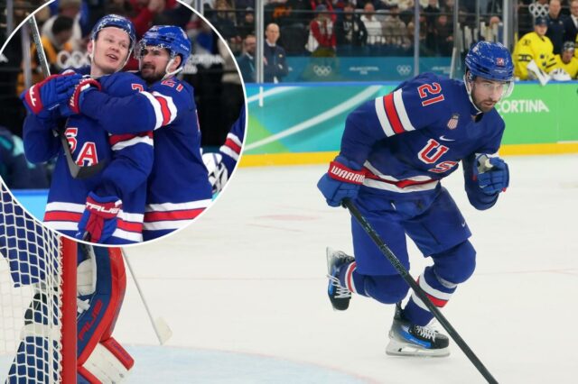 Não é nenhum segredo o que a busca de Dylan Não é nenhum segredo o que a busca de Dylan Larkin pelo ouro olímpico significa para a seleção masculina de hóquei dos EUA