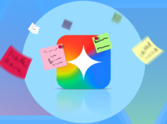 Não sou mais um ‘anotador do caos’, graças a uma intervenção de Gêmeos Ilustração de uma caixa azul chamada NotebookLM com ícones representando e-mails, notas e bate-papos flutuando