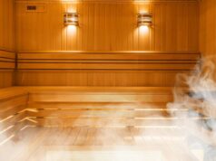 Não, uma sauna não é um substituto para o exercício Não, uma sauna não é um substituto para o exercício