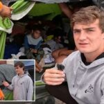 Nick Shirley encontra família de migrantes com crianças morando em uma barraca em Skid Row
