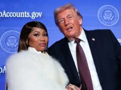 Nicki Minaj recebe Bíblia autografada de Donald Trump e a chama de ‘significativa’ GettyImages-2213665398 Nicki Minaj fala sobre tentativa de credor de confiscar casa