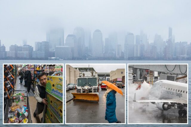 Nova York se prepara para até 28 polegadas de neve, Nova York se prepara para até 28 polegadas de neve, já que a 'nevasca de grande sucesso' pode se tornar uma das piores tempestades de sua história