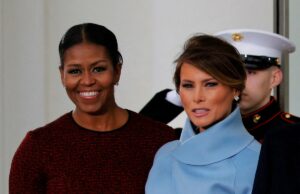 Nova pesquisa mostra que Melania é a segunda primeira-dama menos popular – aqui está quem a América mais detesta Melania Trump foi eleita a segunda primeira-dama menos popular da história recente, de acordo com uma nova pesquisa do YouGov (REUTERS)
