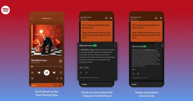 Novo experimento do Spotify conta a história das músicas que você está ouvindo
