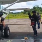 O Brigadeiro General Faizal disse que o avião da Smart Air foi alvejado por 20 pessoas da KKB