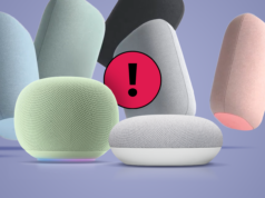 O Google Home está piorando, segundo o próprio Google Nest Mini vs mini top doméstico