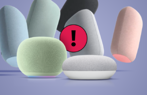 O Google Home está piorando, segundo o próprio Google Nest Mini vs mini top doméstico